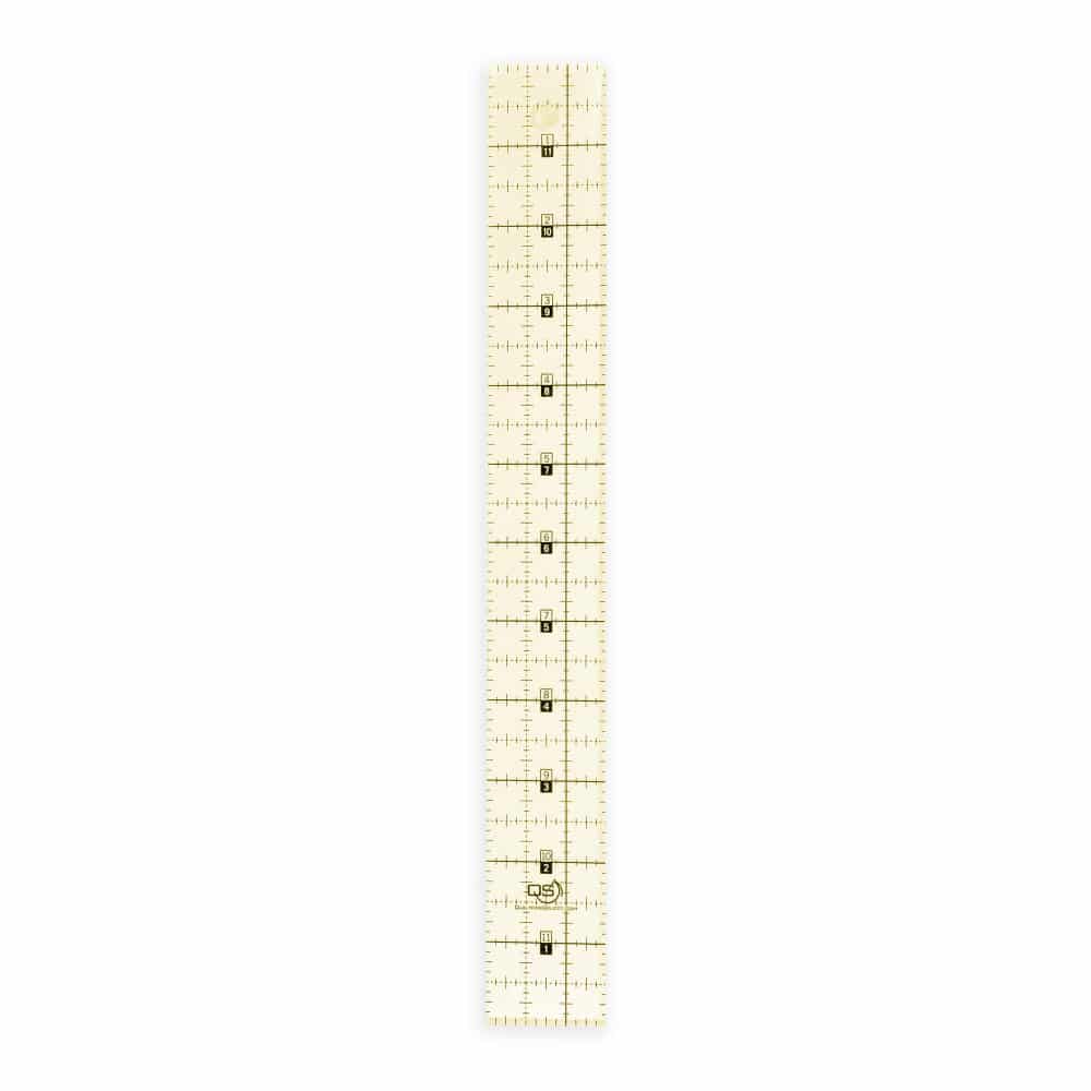 Non-Slip Ruler 1-1/2in x 12in