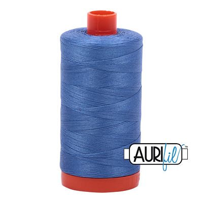 Aurifil Mako Cotton Thread Solid 50wt 1422yds Light Blue Violet