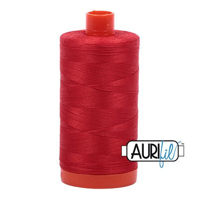 Aurifil Mako Cotton Thread Solid 50wt 1422yds Paprika