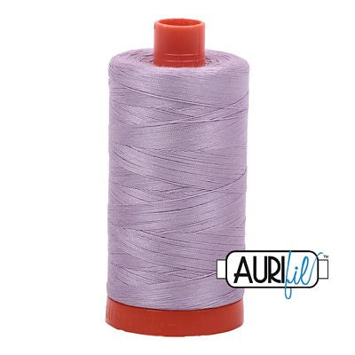 Aurifil Mako Cotton Thread Solid 50wt 1422yds Lilac