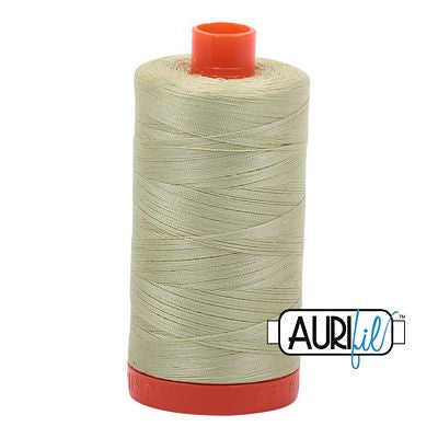 Aurifil Mako Cotton Thread Solid 50wt 1422yds Light Avocado