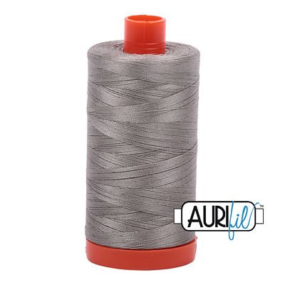 Aurifil Mako Cotton Thread Solid 50wt 1422yds Earl Gray