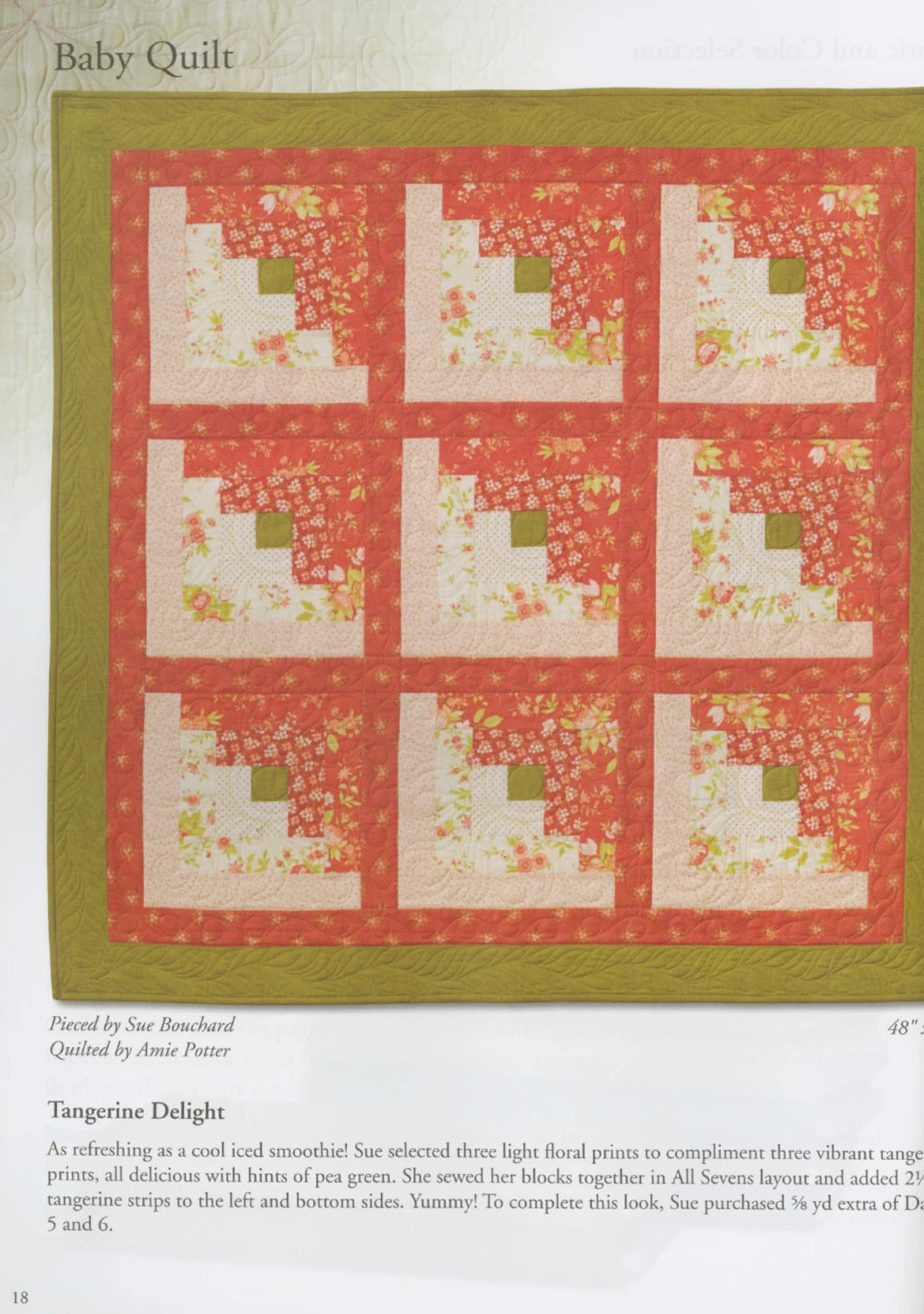 Make a Quilt in a Day Log Cabin Pattern 6th Edition