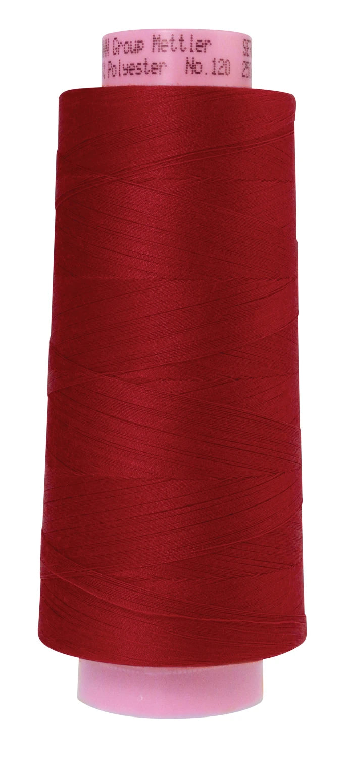 Seracor Polyester Overlock Thread 2734yds Country Red