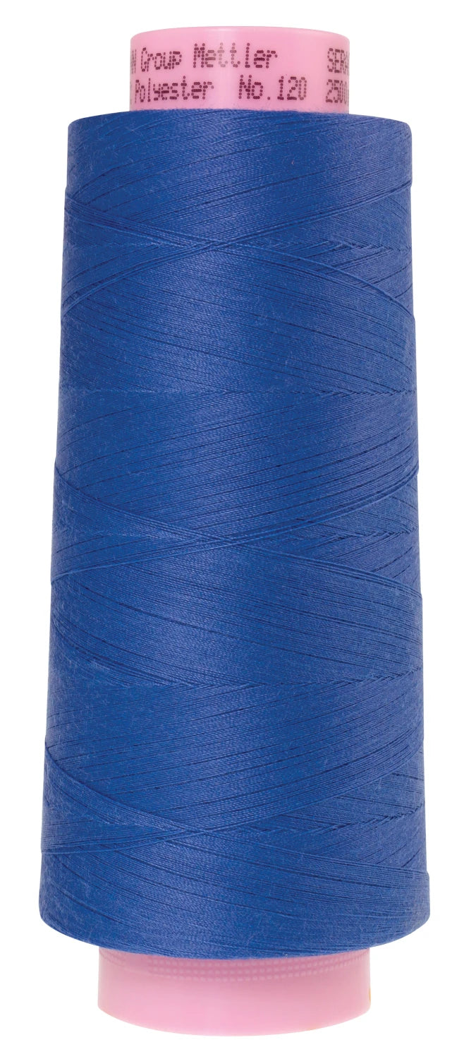 Seracor Polyester Overlock Thread 2734yds Cobalt Blue