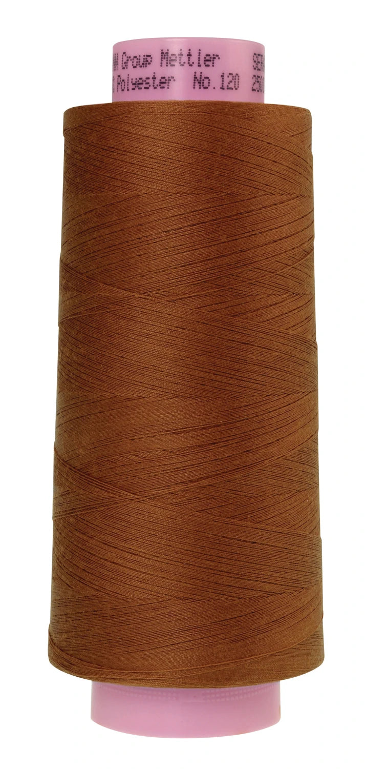 Seracor Polyester Overlock Thread 2734yds Brass