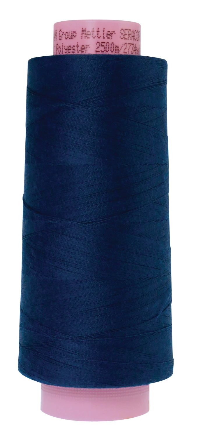 Seracor Polyester Overlock Thread 2734yds Imperial Blue