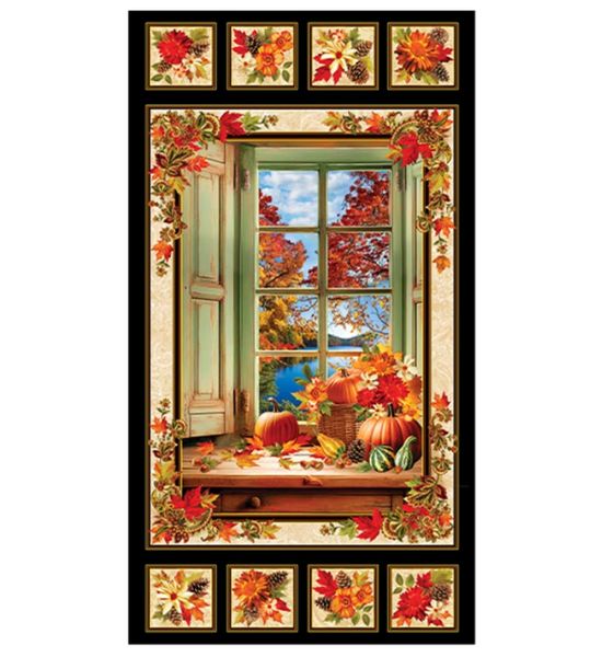 Harvest Beauty 15266-99 Panel by Kanvas Studio for Benartex