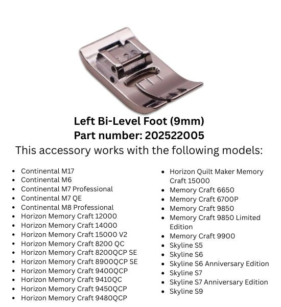 Janome Bi-Level Foot