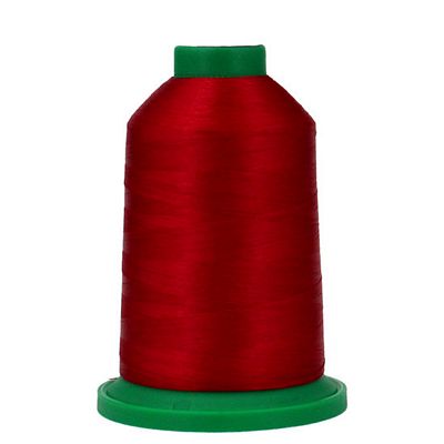 2914-2101-Large 5000m Spool Isacord Thread- Country Red