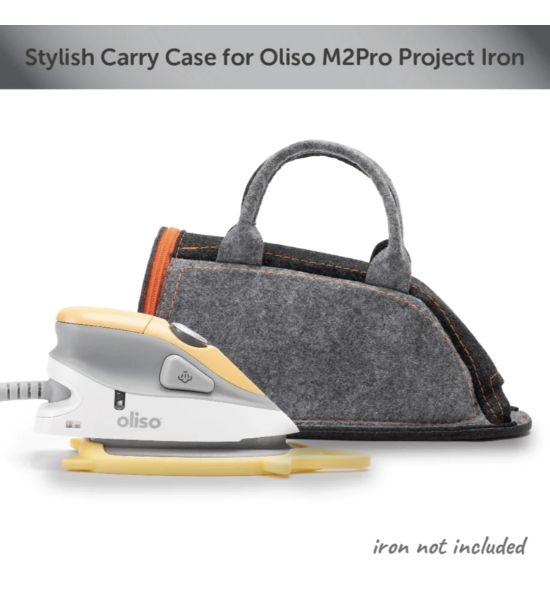 Carry Bag for Travel Irons – Orange and Gray