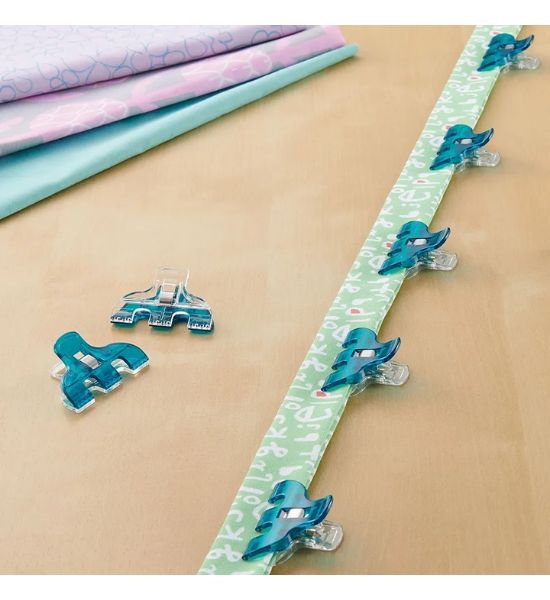 Clover 12 Piece Blue Triple Wide Wonder Clips | PRE-ORDER