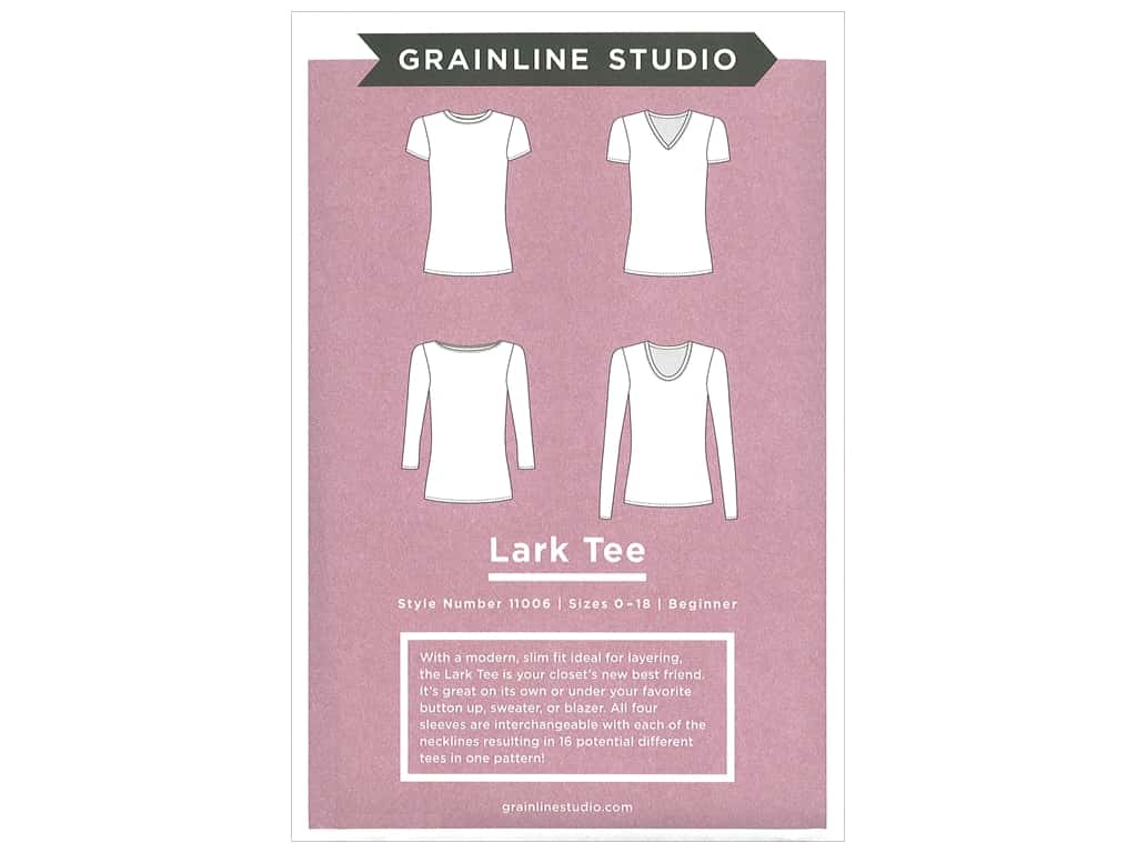 Lark Tee-Tee Shirt Pattern