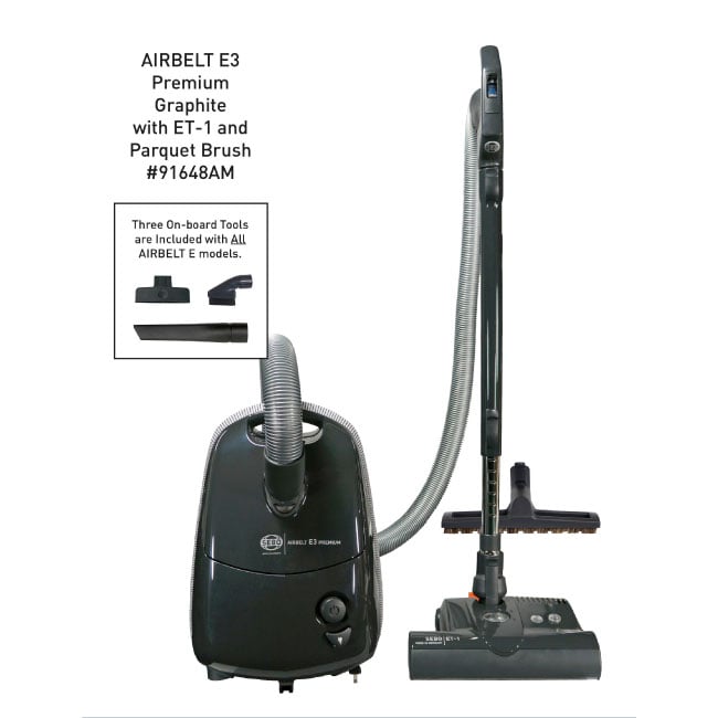 Sebo E3 Premium Canister Vacuum