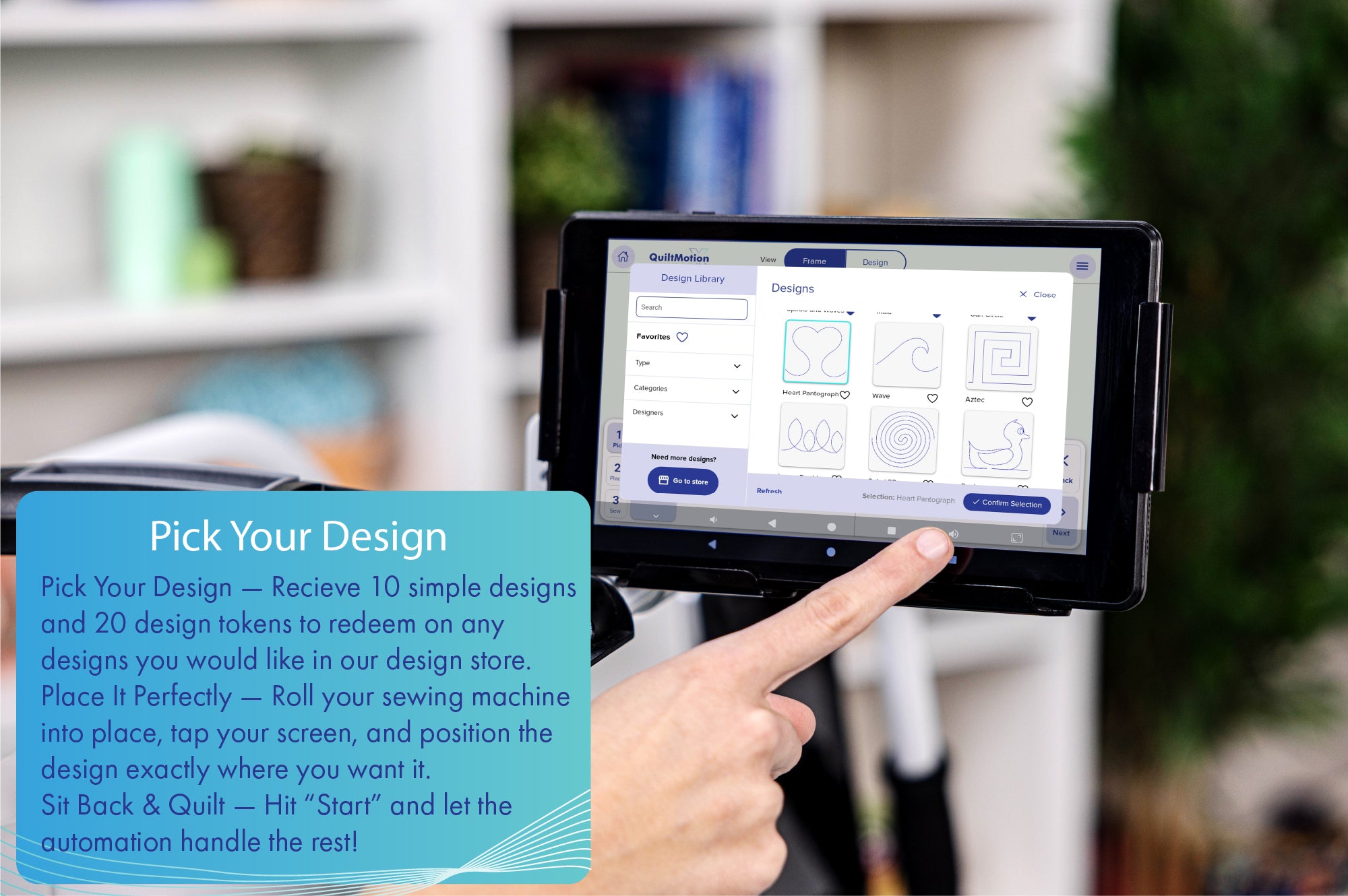 Pre Order - QuiltMotion X Foundations for Domestics