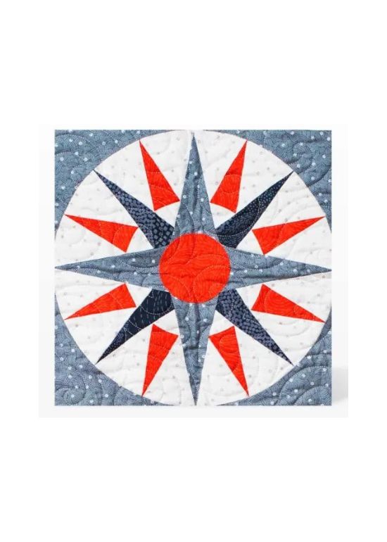 GO! Mariner's Compass-12" Finished Die