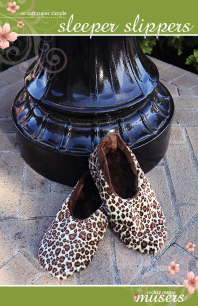 Sleeper Slippers Adult Pattern