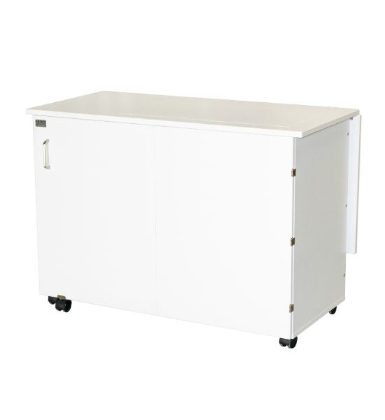 Horn of America Model 4200 Electric Lift Sewing Cabinet - White