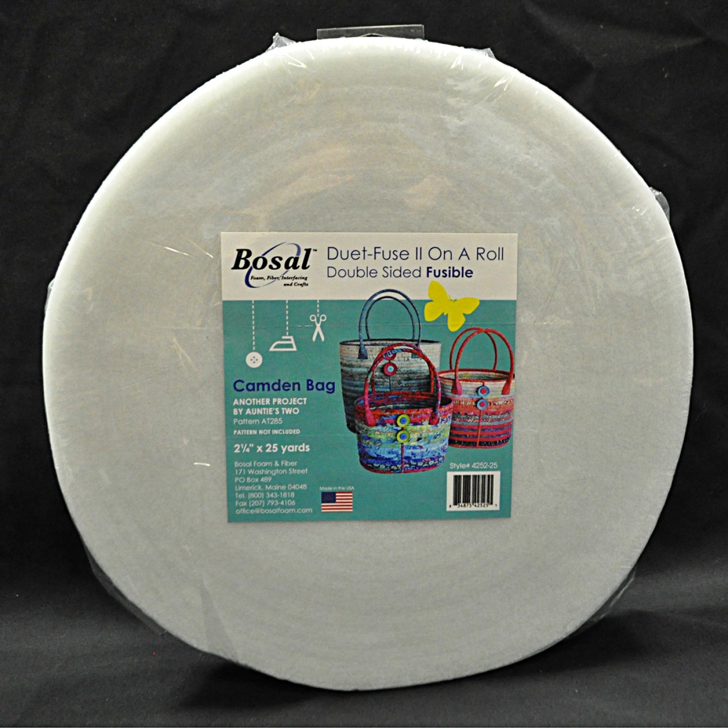 Duet Fuse Ii Double Sided Fusible Batting Camden Bag Precut