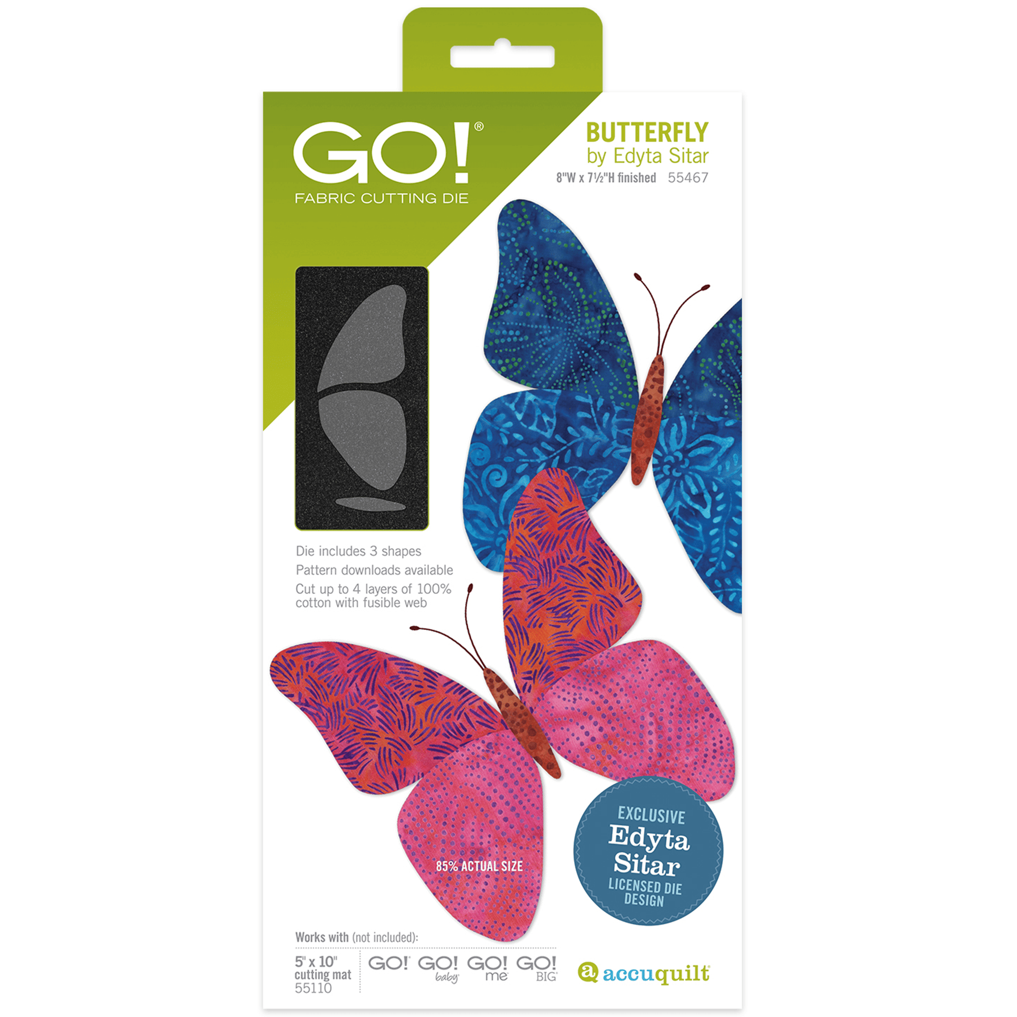 GO! Butterfly by Edyta Sitar Die