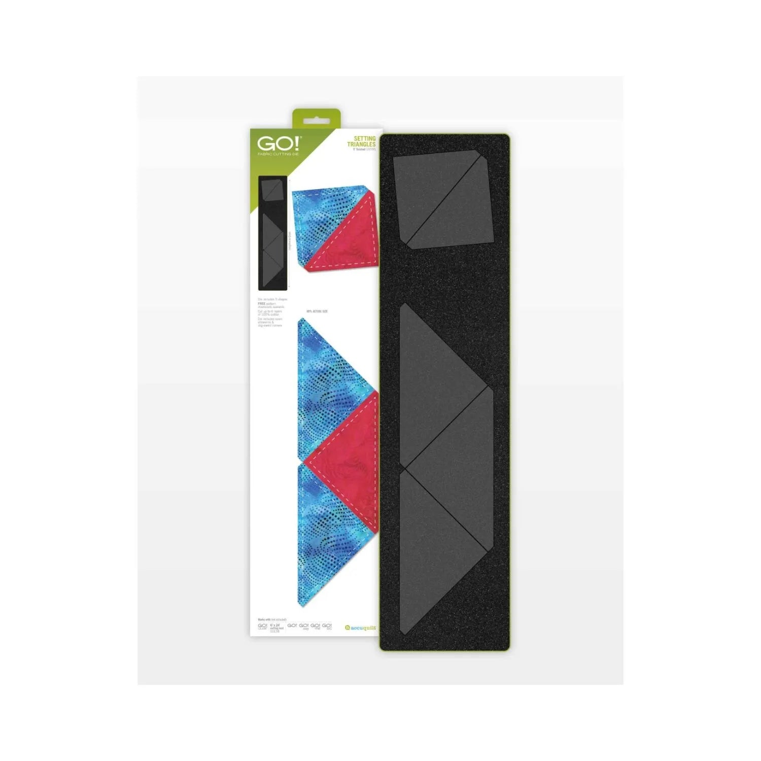 GO! Setting Triangles-5" Finished Die