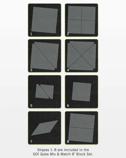 GO! Qube Mix & Match 8" Block