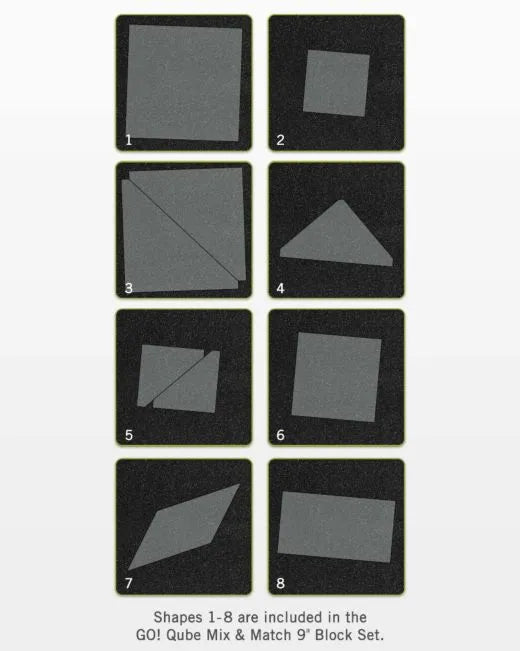 GO! Qube Mix & Match 9" Block