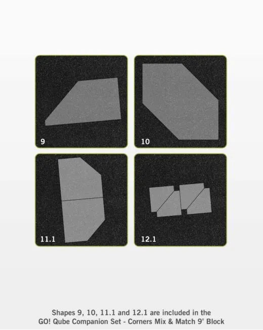 GO! Qube 9" Companion Set-Corners