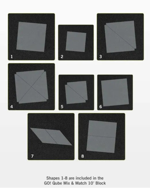 GO! Qube Mix & Match 10" Block