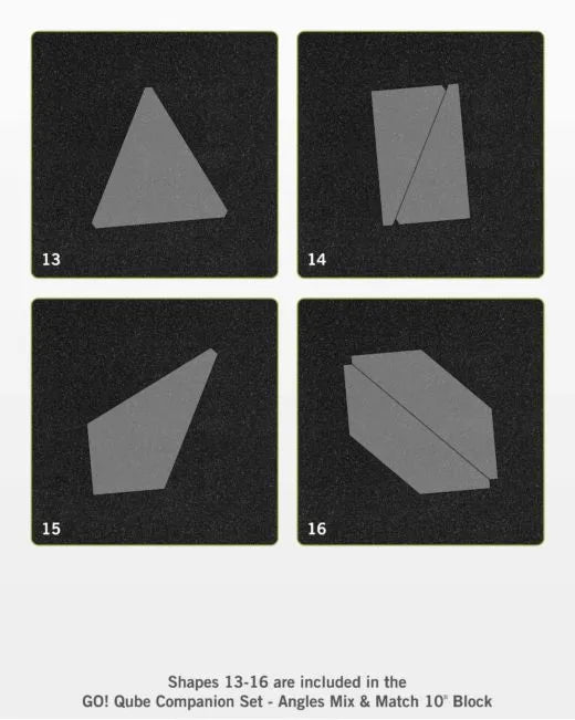 GO! Qube 10" Companion Set-Angles