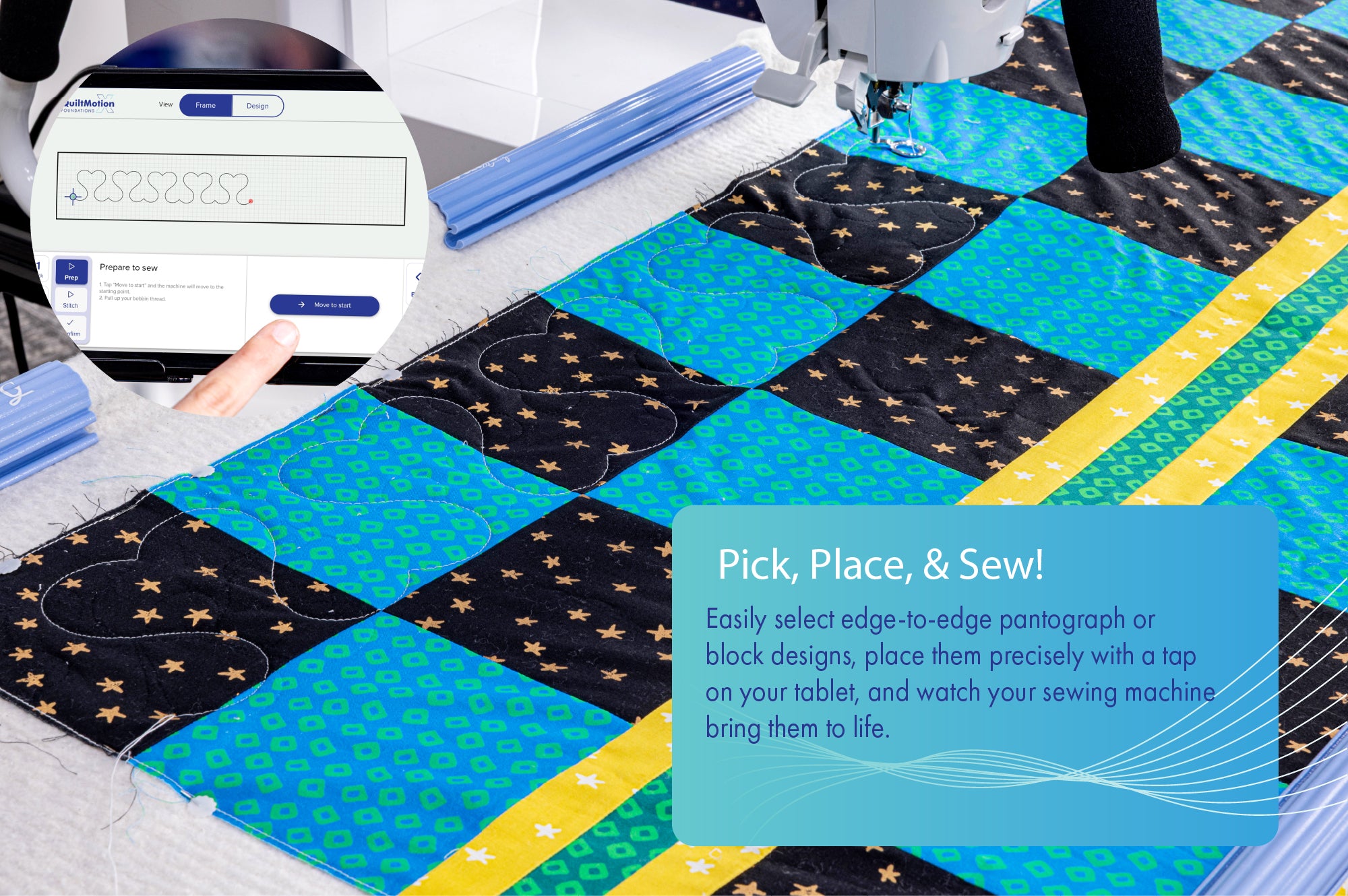 Pre Order - QuiltMotion X Foundations for Domestics