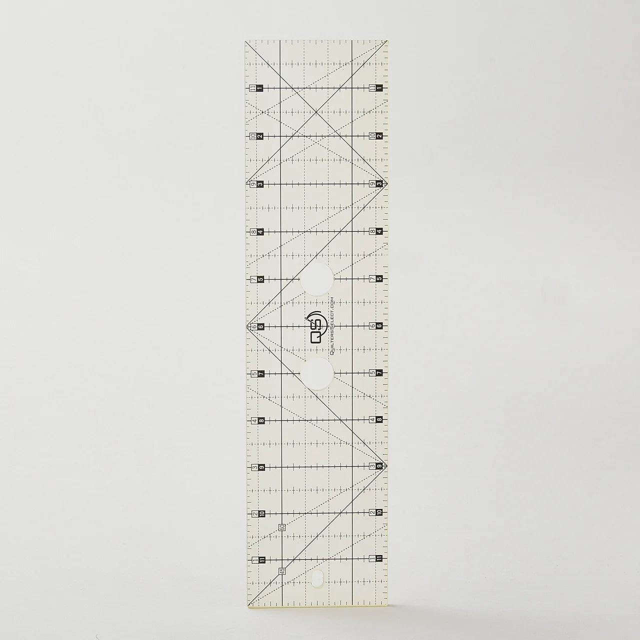 Quilters Select 3" x 12" Non-Slip MACHINE Quilting Ruler