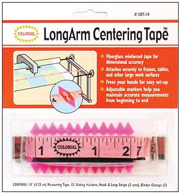 Long Arm Centering Tape Measure with Markers