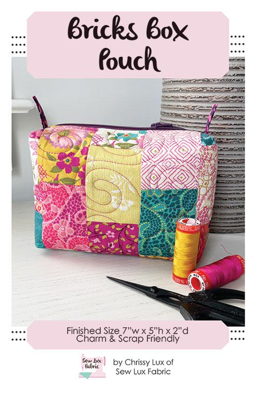 BRICKS BOX POUCH PATTERN