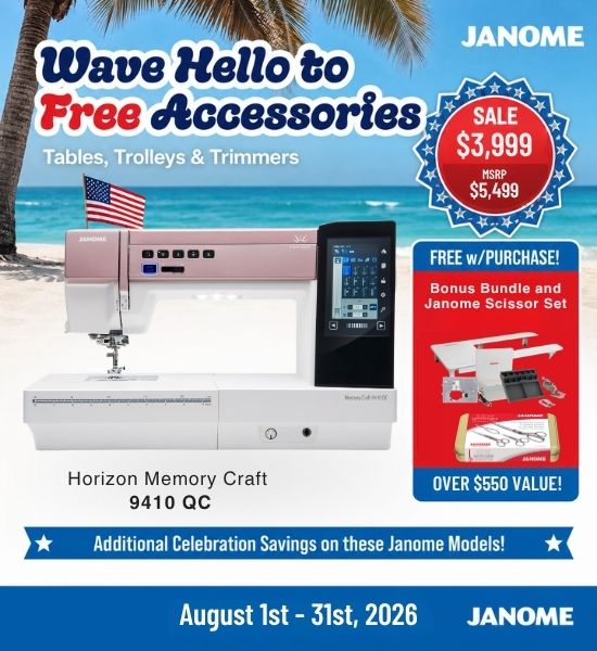 Janome Horizon Memory Craft 9410QC