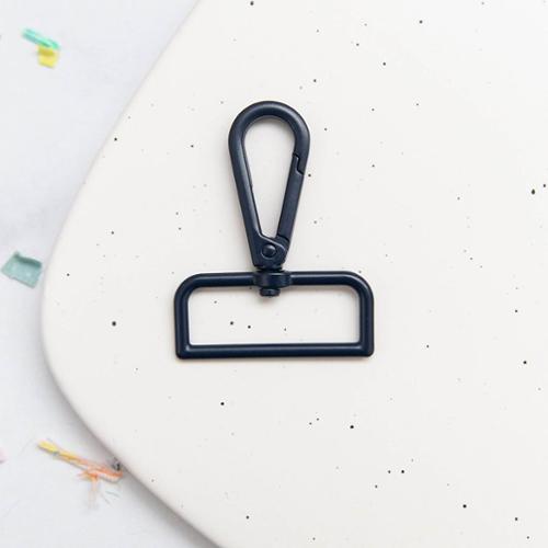 1.5" Swivel Snap Hook 2ct Navy
