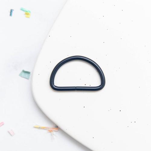 1.5" D Ring 2ct Navy
