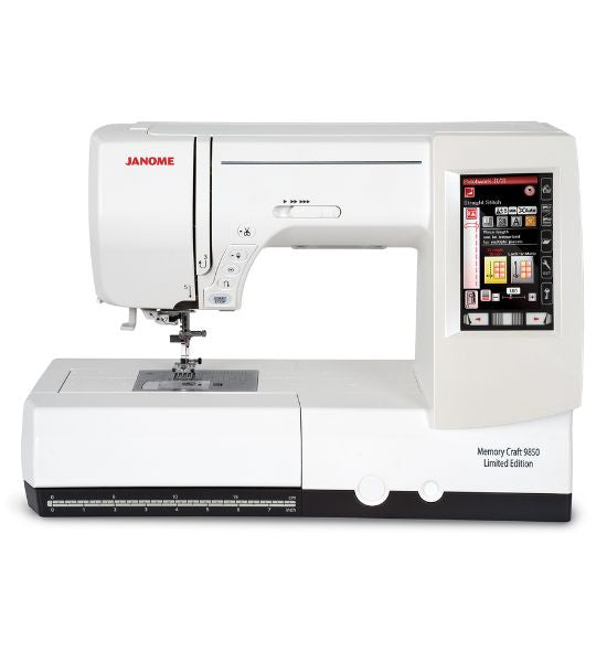 Janome Memory Craft 9850 Limited Edition