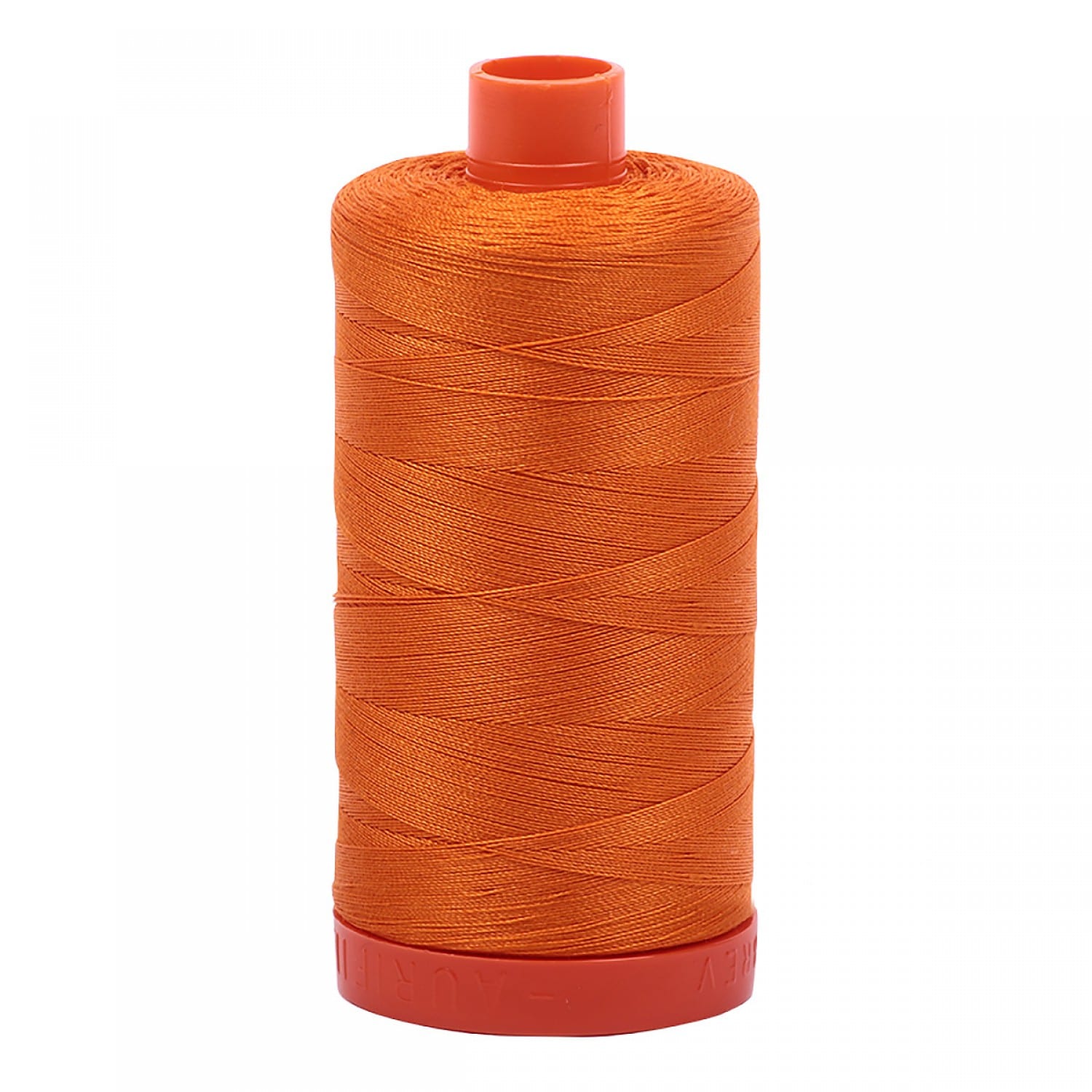 Aurifil Mako Cotton Thread Solid 50wt 1422yds Bright Orange
