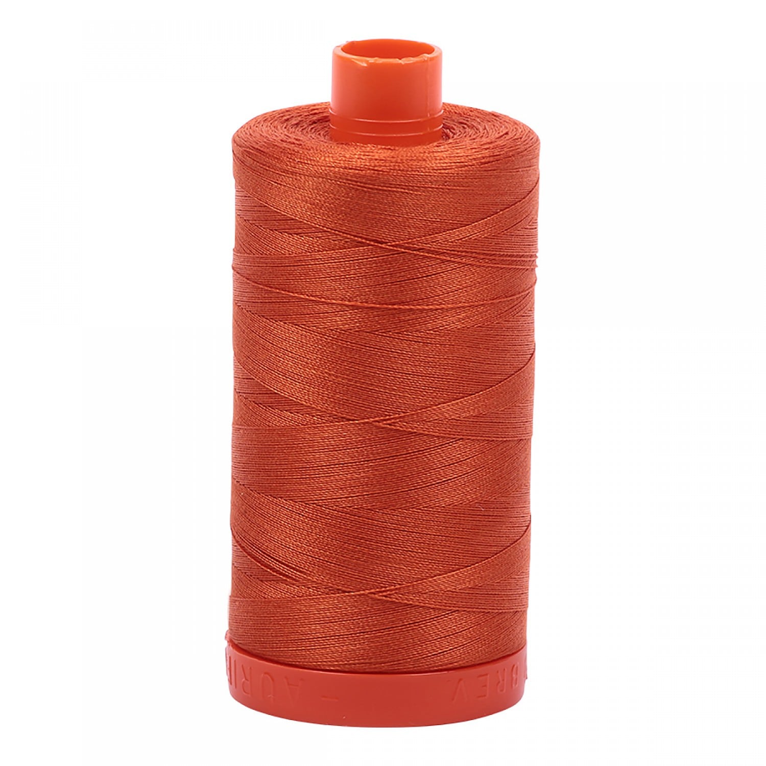 Aurifil Mako Cotton Thread Solid 50wt 1422yds Rusty Orange