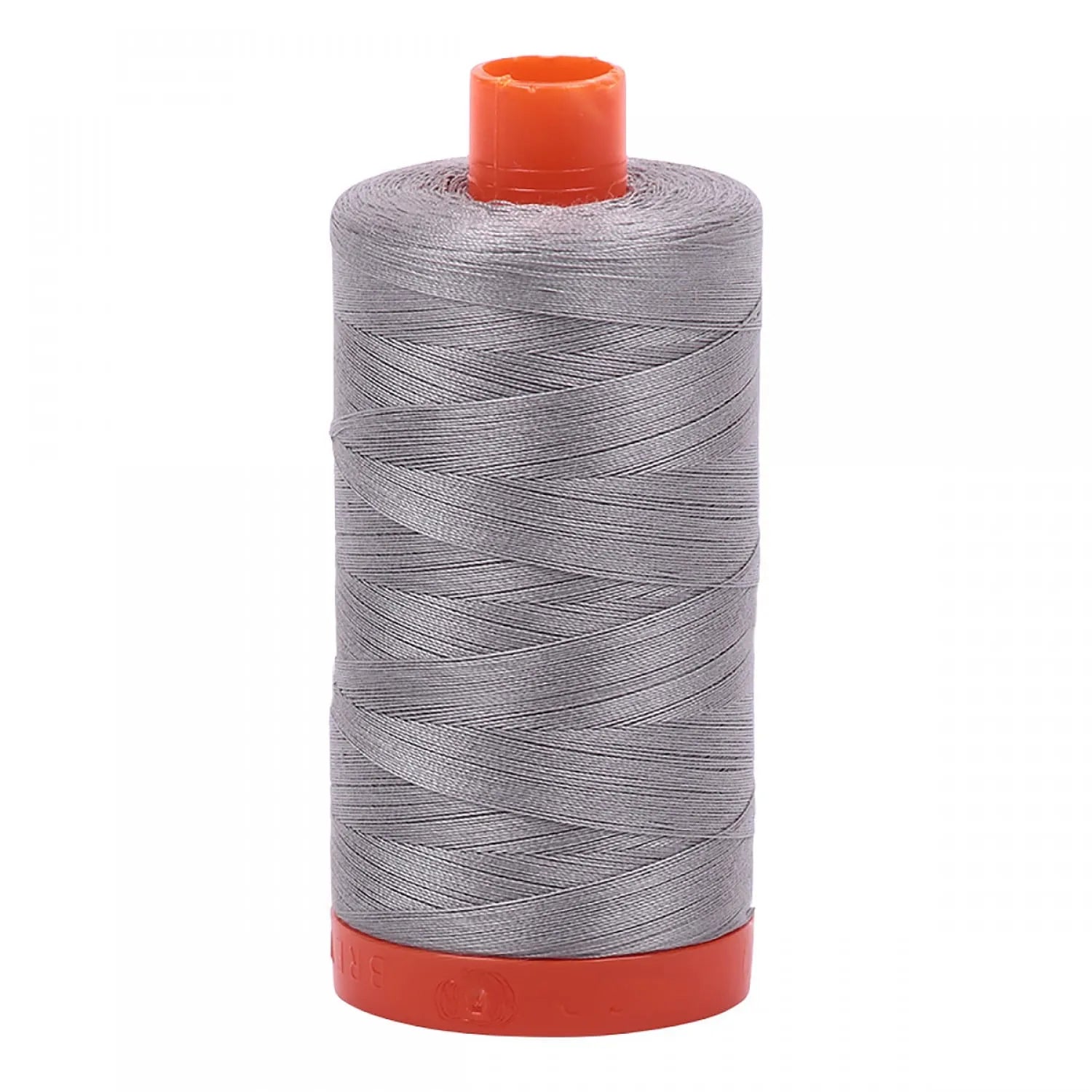 Aurifil Mako Cotton Thread Solid 50wt 1422yds Stainless Steel