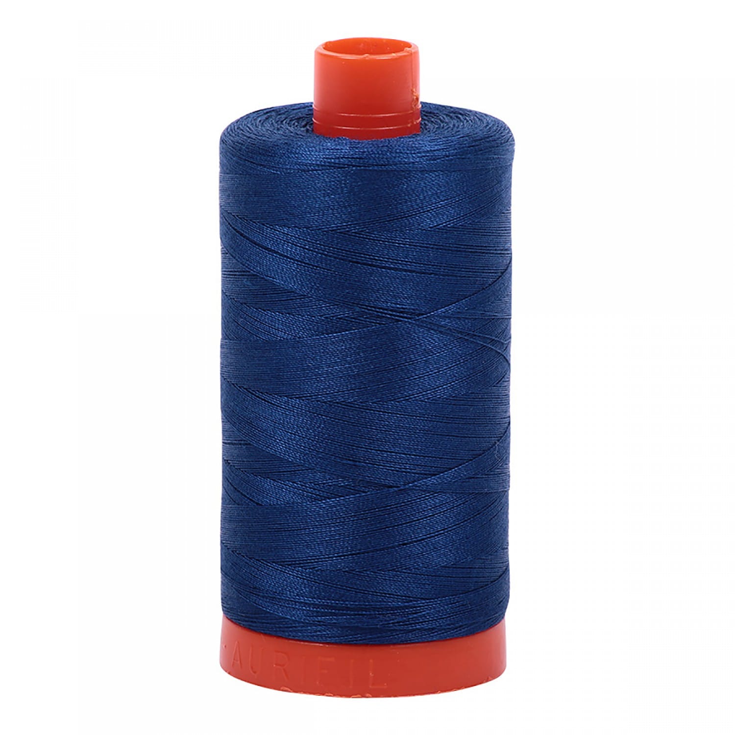 Aurifil Mako Cotton Thread Solid 50wt 1422yds Dark Delft Blue