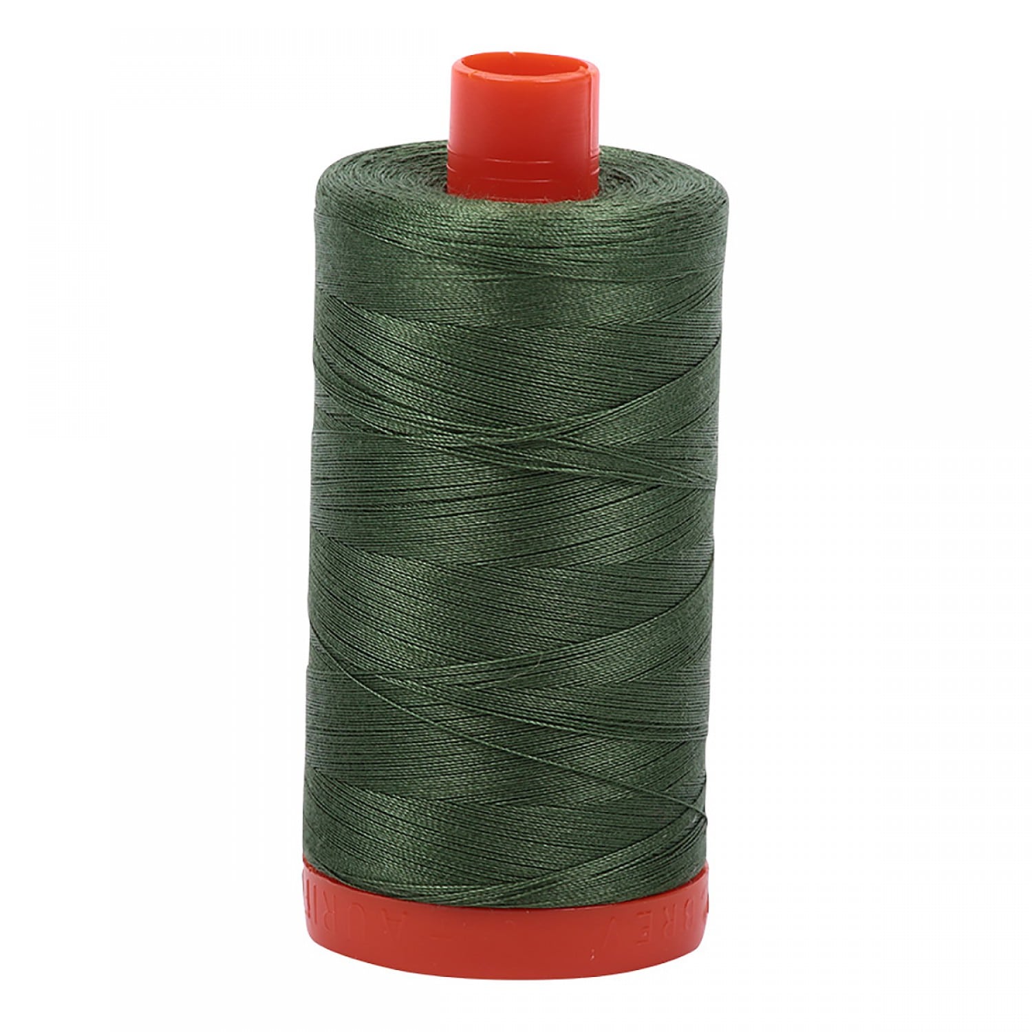 Aurifil Mako Cotton Thread Solid 50wt 1422yds Very Dark Grass Green