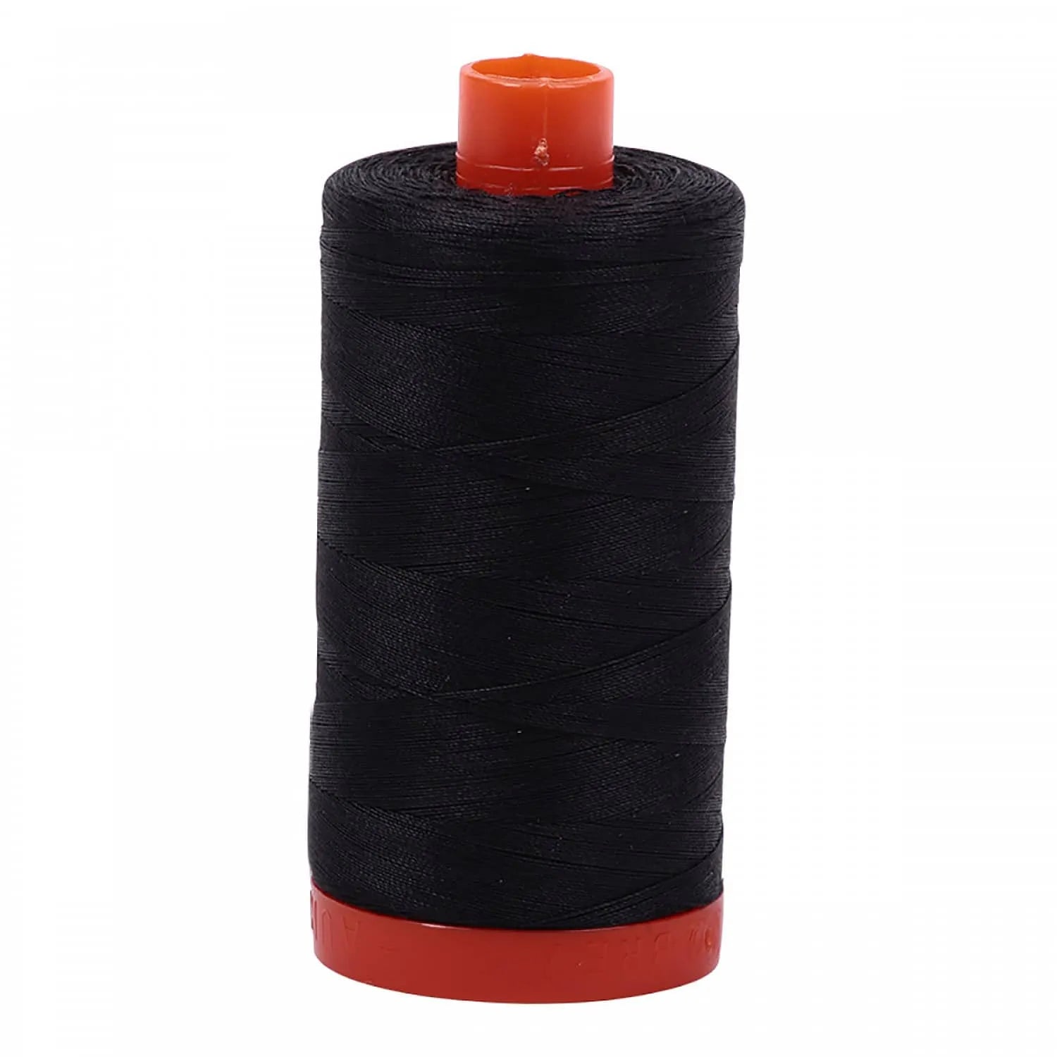 Aurifil Mako Cotton Thread Solid 50wt 1422yds Very Dark Grey