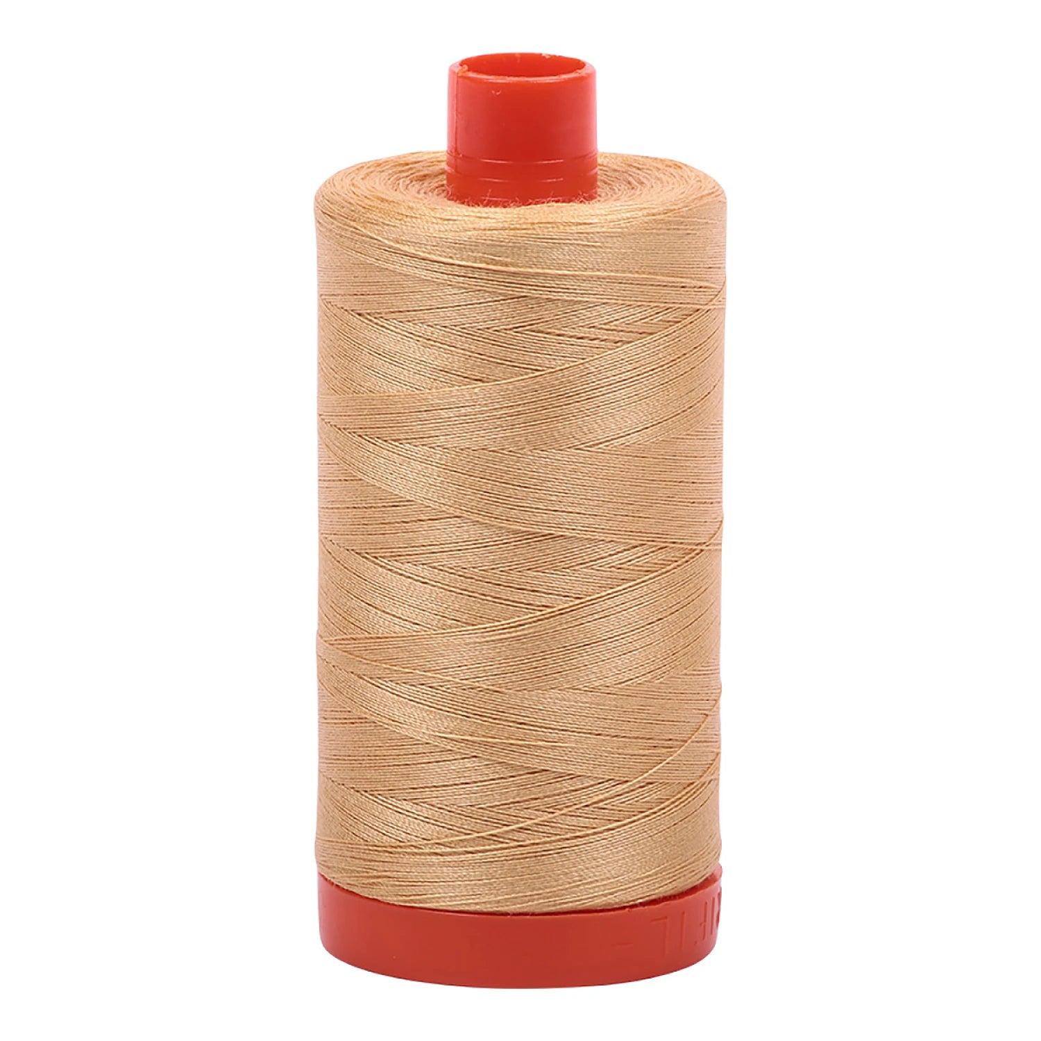 Mako Cotton Thread Solid 50wt 1422yds Ocher Yellow
