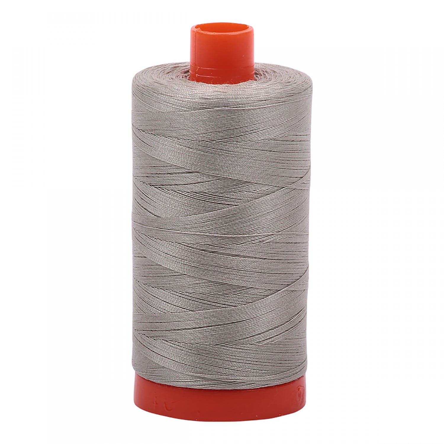 Aurifil Mako Cotton Thread Solid 50wt 1422yds Light Grey