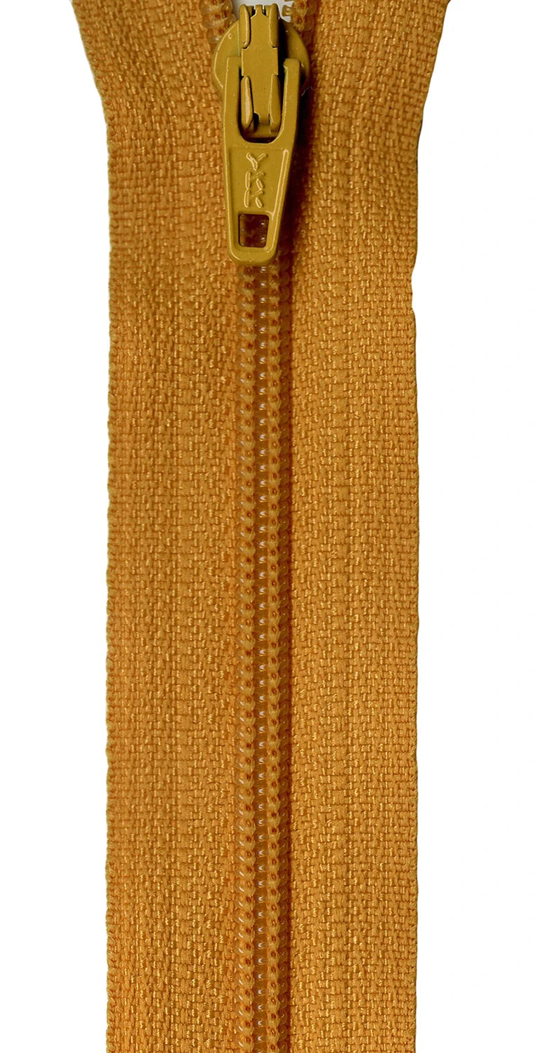 14in Size 3 Zipper Yukon Gold