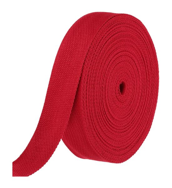 HARFINGTON Grey Cotton Webbing 1.5"x2 Yards
