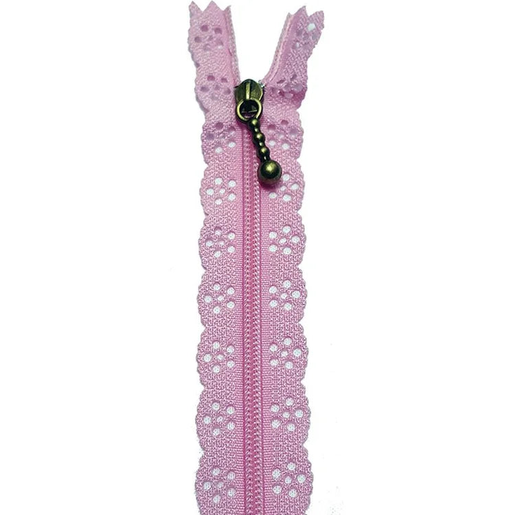 Little Lacie Zipper 8" Lt Pink