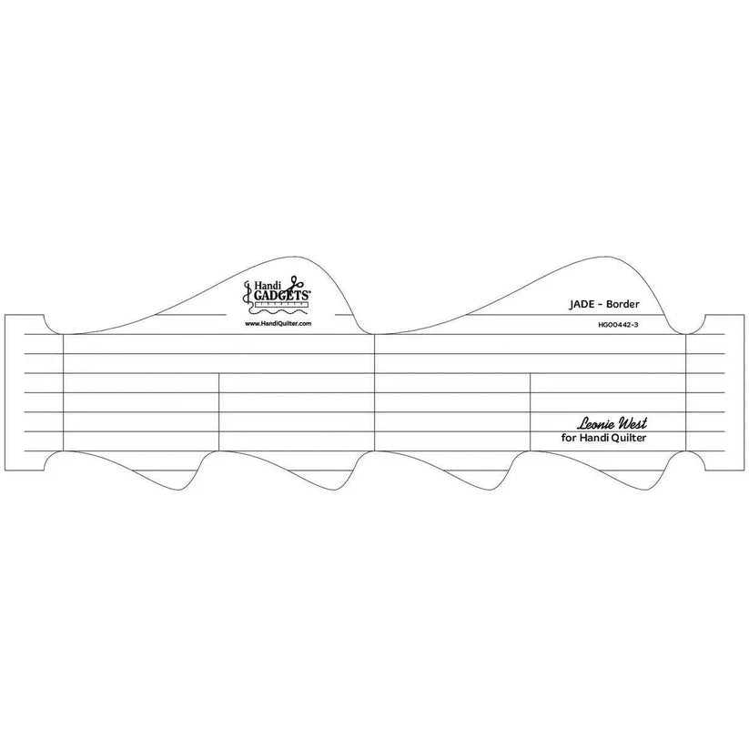 HQ Jade Border Ruler